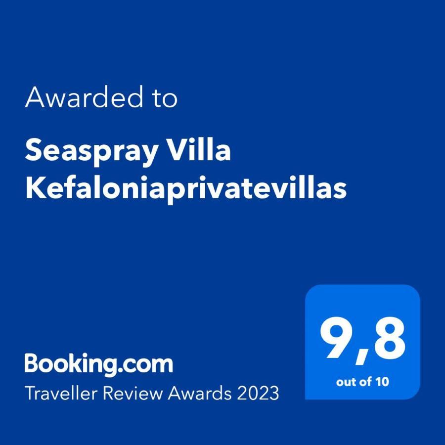 Seaspray Villa Kefaloniaprivatevillas Pesádha Exterior photo